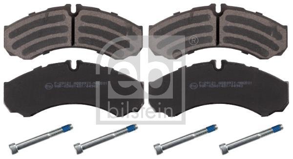 Jeu de 4 plaquettes de frein FEBI BILSTEIN ref. 16348