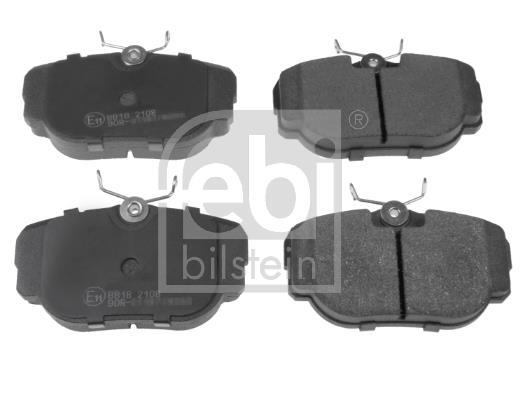 Jeu de 4 plaquettes de frein FEBI BILSTEIN ref. 16353