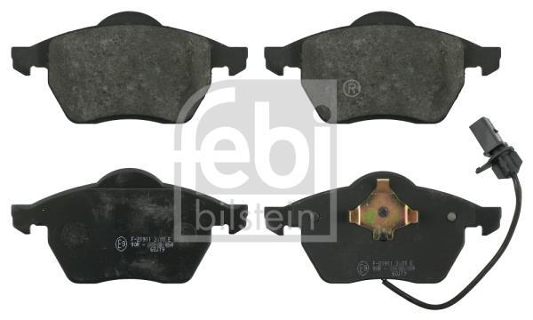 Jogo de 4 pastilhas de travão FEBI BILSTEIN ref. 16398