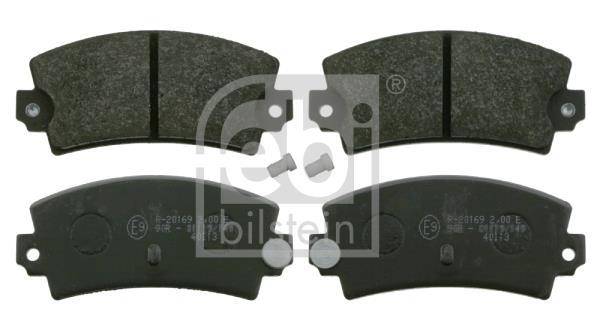Jogo de 4 pastilhas de travão FEBI BILSTEIN ref. 16407