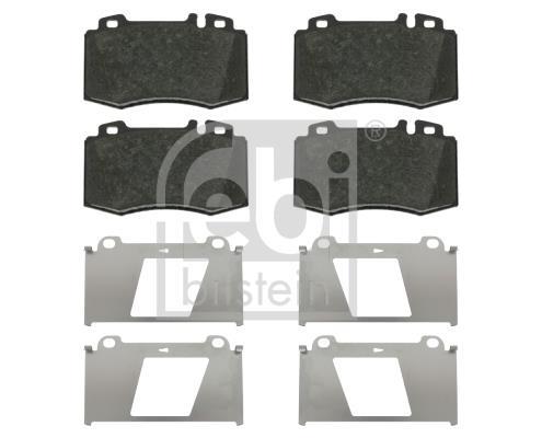 Jeu de 4 plaquettes de frein FEBI BILSTEIN ref. 16481