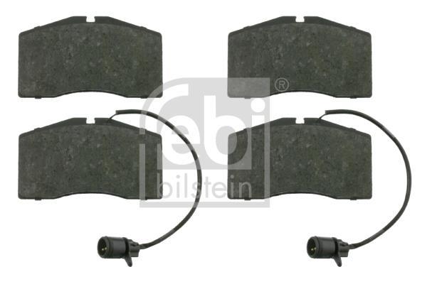 Jeu de 4 plaquettes de frein FEBI BILSTEIN ref. 16528
