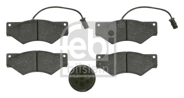 Jogo de 4 pastilhas de travão FEBI BILSTEIN ref. 16600