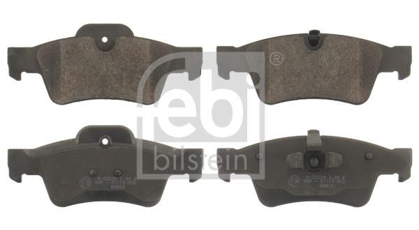 Jeu de 4 plaquettes de frein FEBI BILSTEIN ref. 16615
