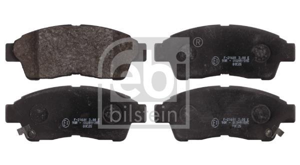 Jeu de 4 plaquettes de frein FEBI BILSTEIN ref. 16616