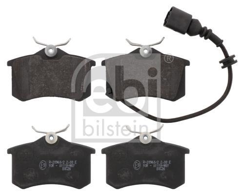 Jeu de 4 plaquettes de frein FEBI BILSTEIN ref. 16639