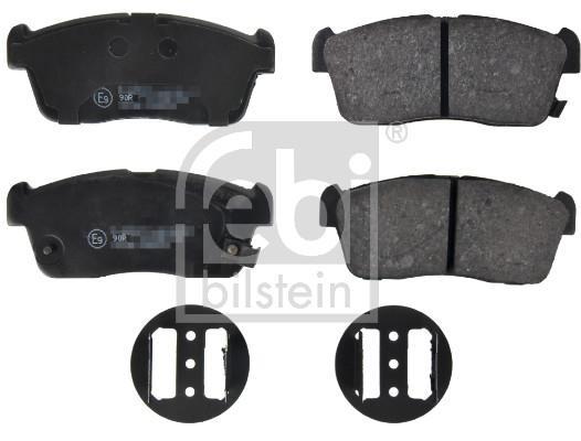 Jeu de 4 plaquettes de frein FEBI BILSTEIN ref. 16662