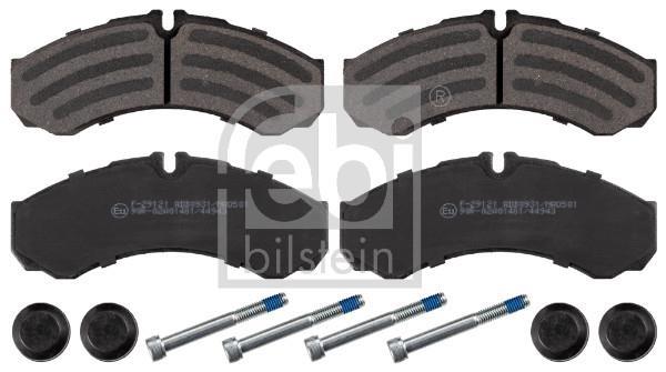 Jeu de 4 plaquettes de frein FEBI BILSTEIN ref. 16704