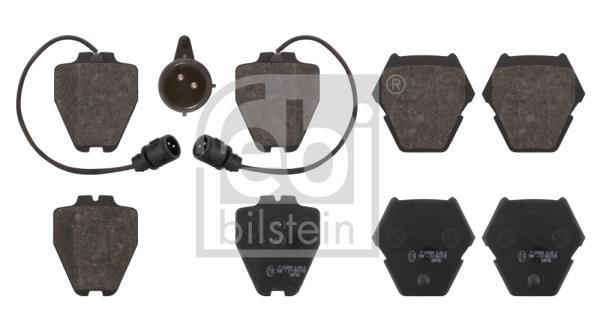 Jogo de 4 pastilhas de travão FEBI BILSTEIN ref. 16763