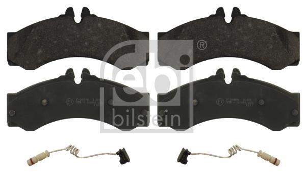 Jeu de 4 plaquettes de frein FEBI BILSTEIN ref. 16811