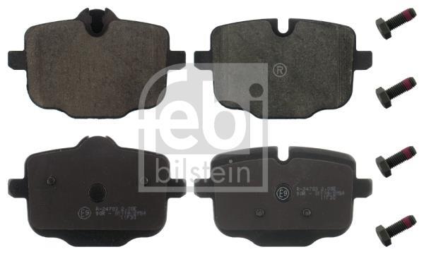 Jeu de 4 plaquettes de frein FEBI BILSTEIN ref. 16812