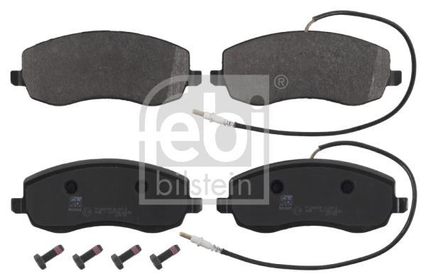 Jeu de 4 plaquettes de frein FEBI BILSTEIN ref. 16846