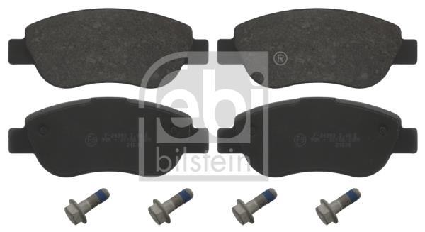 Jeu de 4 plaquettes de frein FEBI BILSTEIN ref. 16857