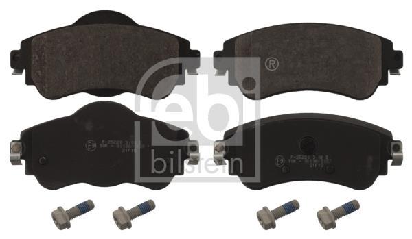 Jeu de 4 plaquettes de frein FEBI BILSTEIN ref. 16866