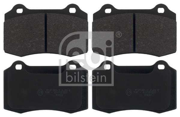 Jeu de 4 plaquettes de frein FEBI BILSTEIN ref. 16887