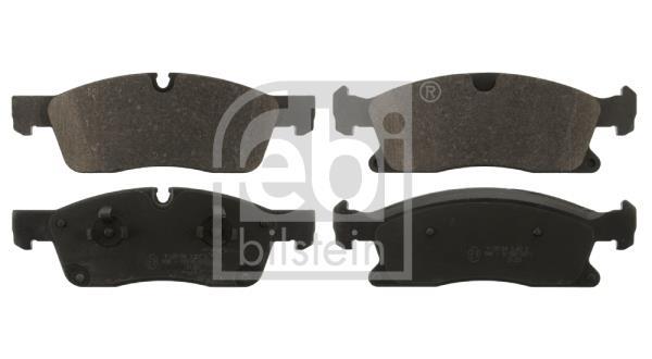 Jeu de 4 plaquettes de frein FEBI BILSTEIN ref. 16900