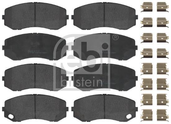 Jeu de 4 plaquettes de frein FEBI BILSTEIN ref. 16950