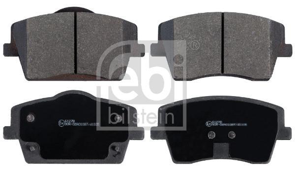 Jeu de 4 plaquettes de frein FEBI BILSTEIN ref. 16982