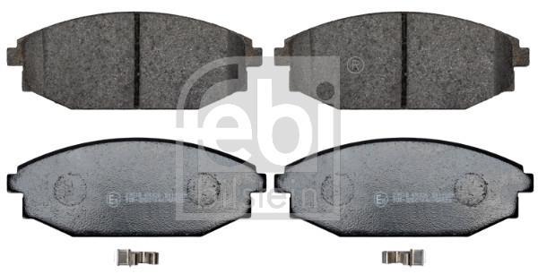 Jeu de 4 plaquettes de frein FEBI BILSTEIN 170266