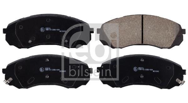 Jeu de 4 plaquettes de frein FEBI BILSTEIN 170293