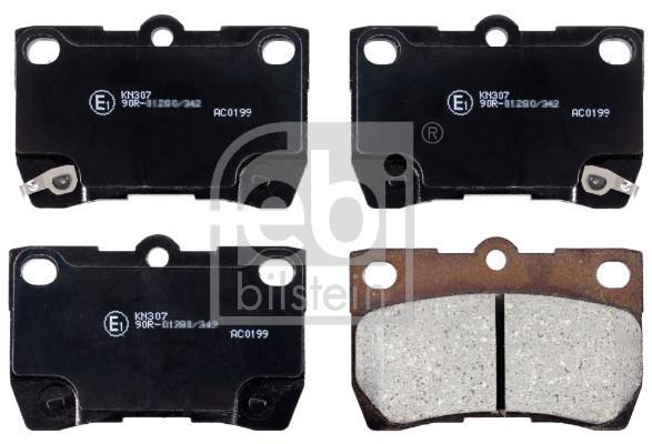 Jeu de 4 plaquettes de frein FEBI BILSTEIN ref. 170295