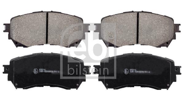 Jeu de 4 plaquettes de frein FEBI BILSTEIN 170297
