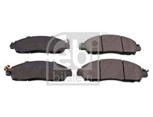 Jeu de 4 plaquettes de frein FEBI BILSTEIN 170382