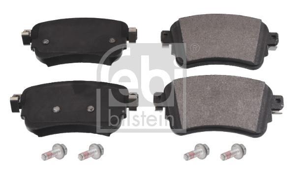 Jeu de 4 plaquettes de frein FEBI BILSTEIN 170383
