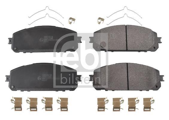Jeu de 4 plaquettes de frein FEBI BILSTEIN ref. 170624