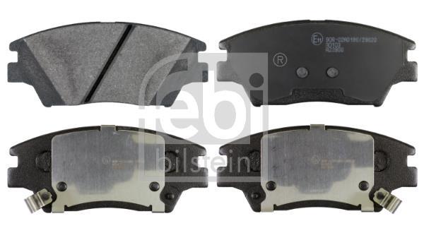 Jeu de 4 plaquettes de frein FEBI BILSTEIN 170629