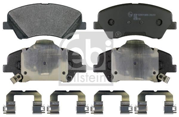Jeu de 4 plaquettes de frein FEBI BILSTEIN ref. 170635