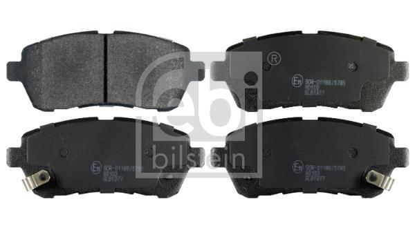 Jeu de 4 plaquettes de frein FEBI BILSTEIN ref. 170652
