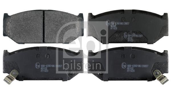 Jeu de 4 plaquettes de frein FEBI BILSTEIN ref. 170657