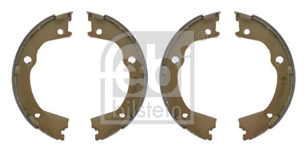 Jeu de 4 mâchoires de frein (Garniture de frein à tambour) FEBI BILSTEIN ref. 170877