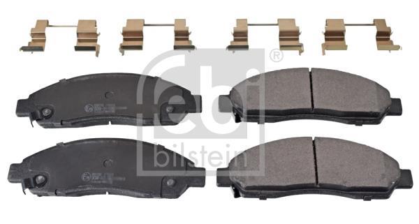 Jeu de 4 plaquettes de frein FEBI BILSTEIN ref. 170899