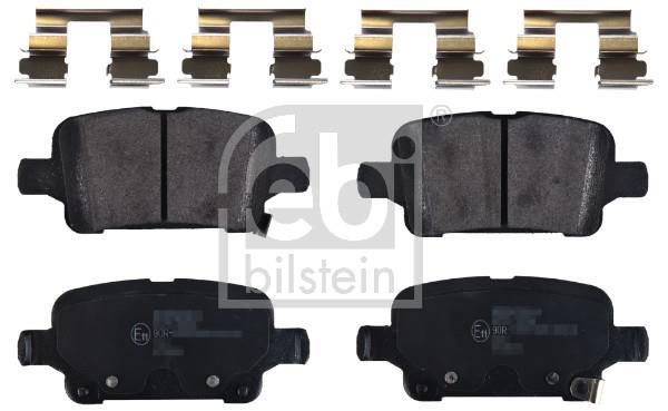 Jeu de 4 plaquettes de frein FEBI BILSTEIN ref. 171397