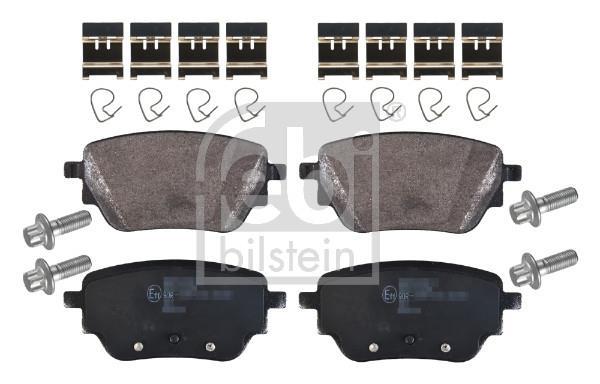 Jeu de 4 plaquettes de frein FEBI BILSTEIN 171399