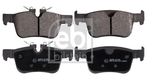 Jeu de 4 plaquettes de frein FEBI BILSTEIN ref. 171409