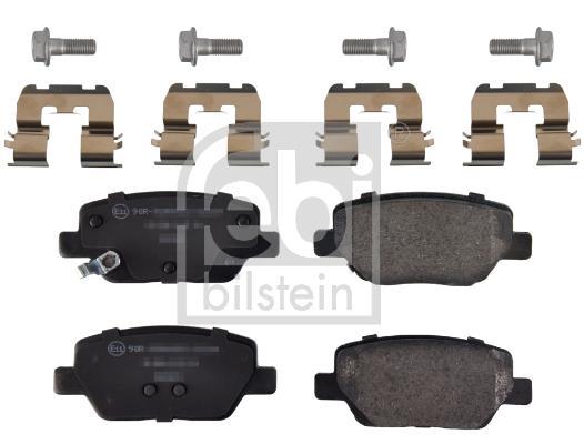 Jeu de 4 plaquettes de frein FEBI BILSTEIN 173440