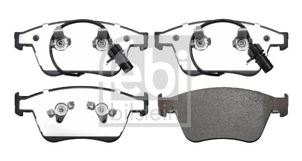 Jeu de 4 plaquettes de frein FEBI BILSTEIN ref. 173724