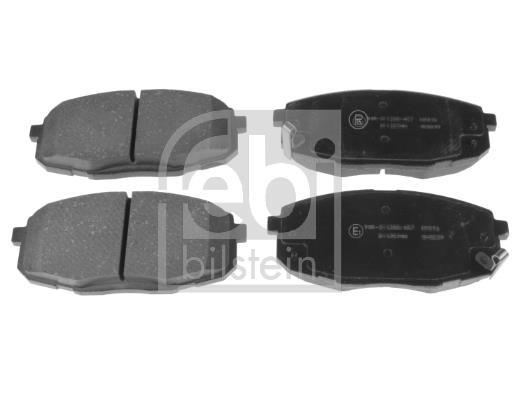 Jeu de 4 plaquettes de frein FEBI BILSTEIN ref. 175206