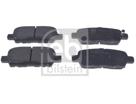 Jeu de 4 plaquettes de frein FEBI BILSTEIN ref. 175210