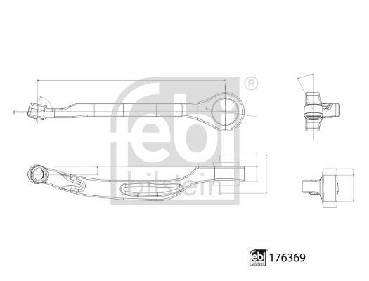 Triangle de suspension FEBI BILSTEIN ref. 176369