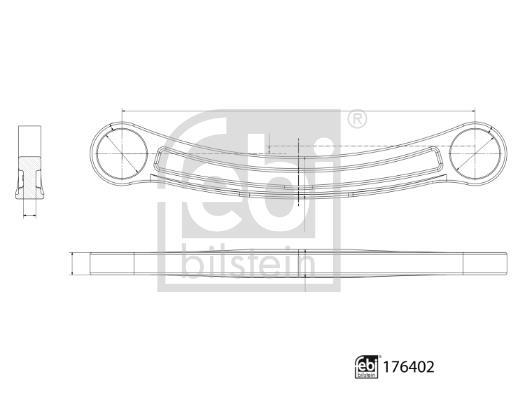 Triângulo, braço de suspensão FEBI BILSTEIN ref. 176402