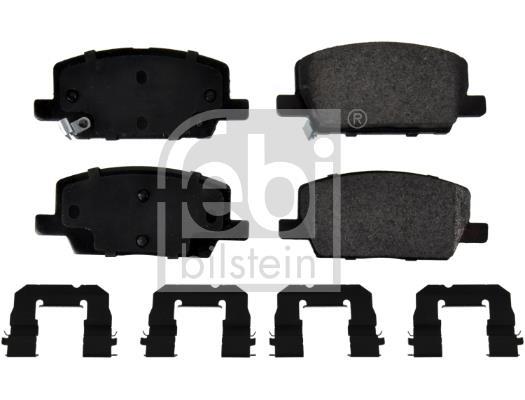 Jeu de 4 plaquettes de frein FEBI BILSTEIN ref. 176970