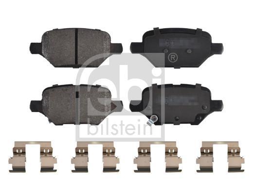 Jeu de 4 plaquettes de frein FEBI BILSTEIN 177073
