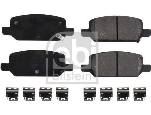 Jeu de 4 plaquettes de frein FEBI BILSTEIN ref. 177632