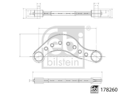 Triângulo, braço de suspensão FEBI BILSTEIN ref. 178260