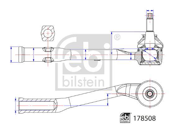 Rótula barra de dirección FEBI BILSTEIN ref. 178508