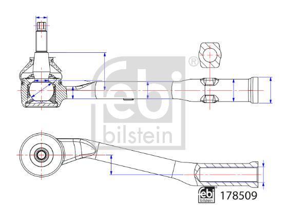Rótula barra de dirección FEBI BILSTEIN ref. 178509